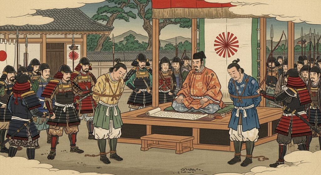 日本紀略に記された阿弖流為と母礼の最期